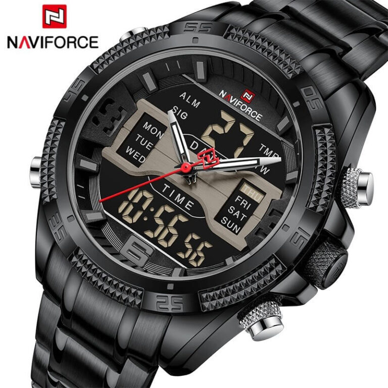 Buy Naviforce Nf Black Watch Online At Best Price In Nepal