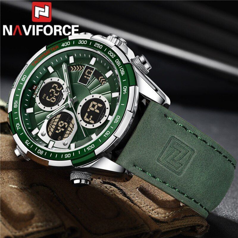 Buy Naviforce Nf Green Watch Online At Best Price In Nepal