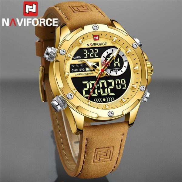 Buy NaviForce NF9208 - Golden Watch Online at Best Price in Nepal ...