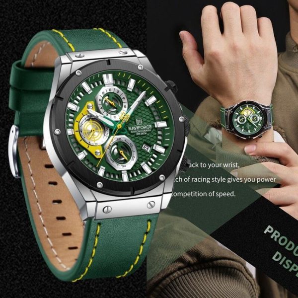 Buy Naviforce Nf Green Watch Online At Best Price In Nepal