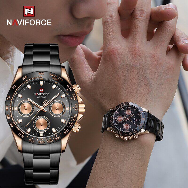 Buy NaviForce NF9193 - Black Watch Online At Best Price In Nepal ...