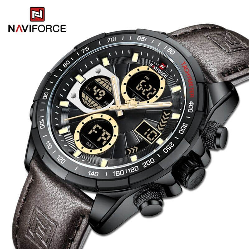 Buy Naviforce Nf Brown Watch Online At Best Price In Nepal Naviforce Nepal