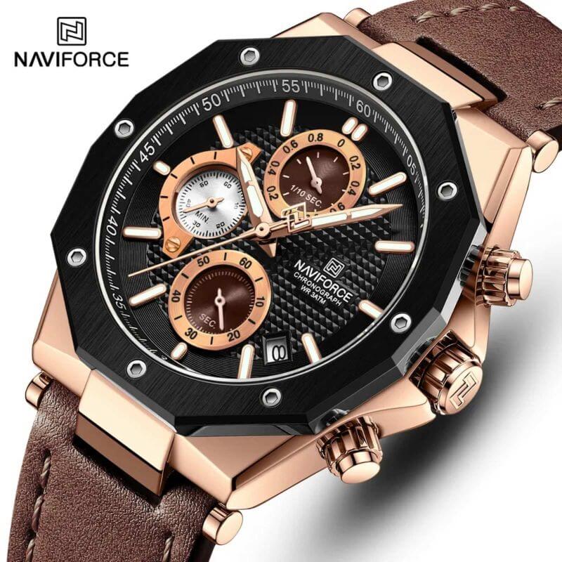 Buy NaviForce NF8028 - Brown Watch Online At Best Price In Nepal ...