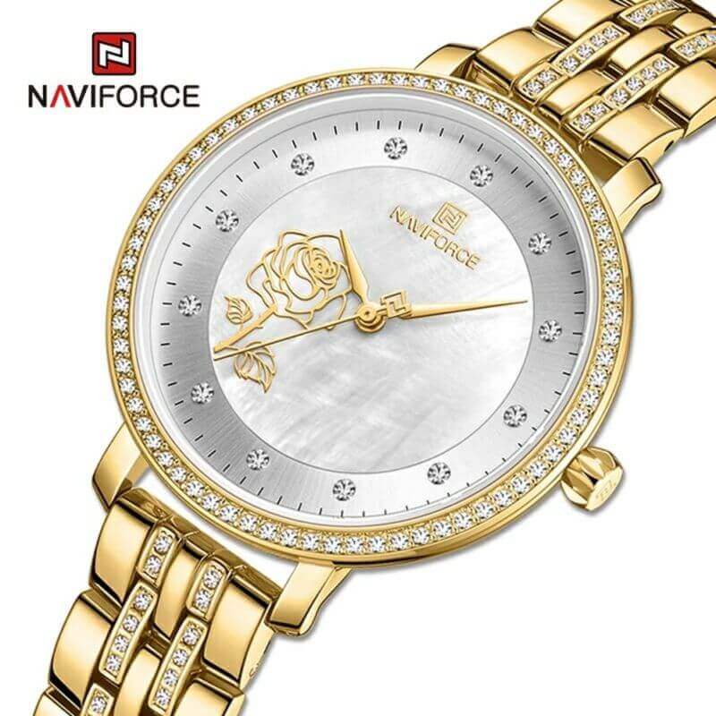 Buy NaviForce NF5017 - Golden Watch Online at Best Price in Nepal ...